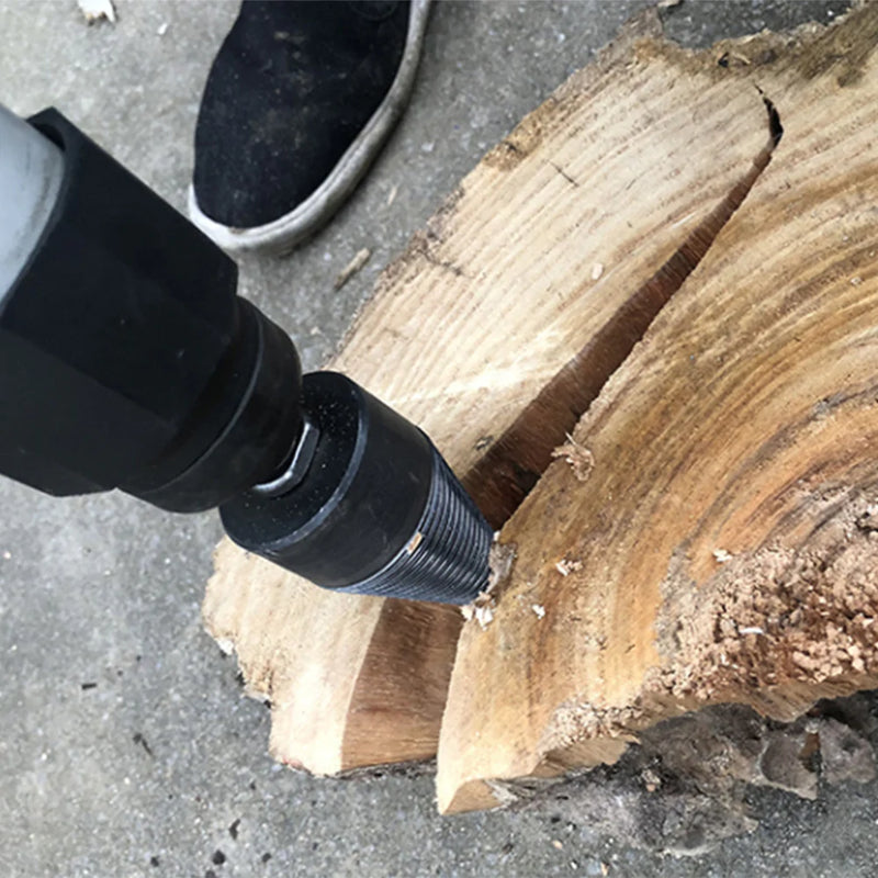 Wood Splitter Drill Extension RAW Outdoors Relax Adventure Work